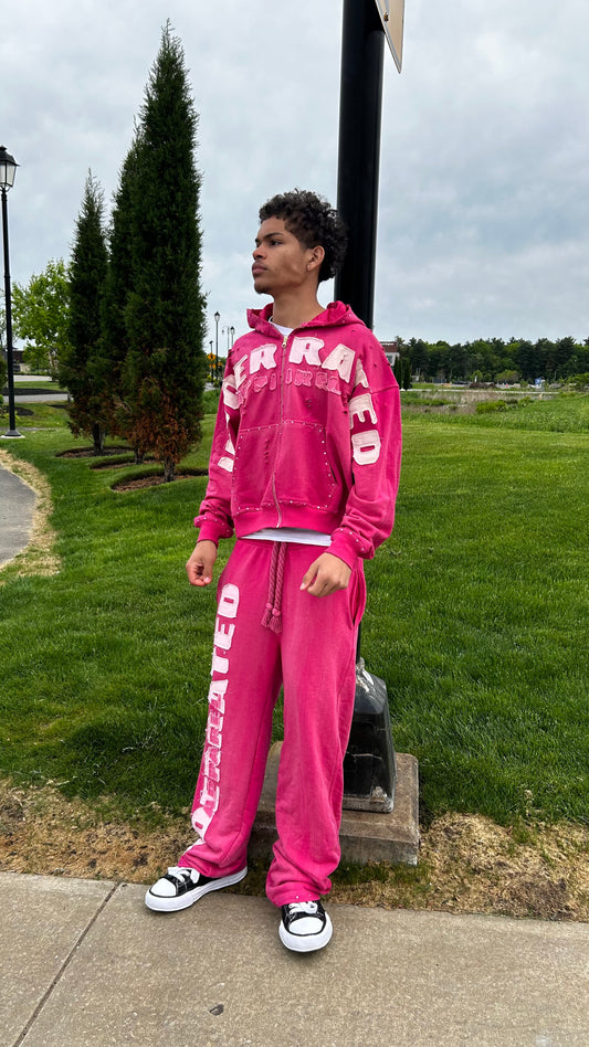 Pink Star Sweatsuit